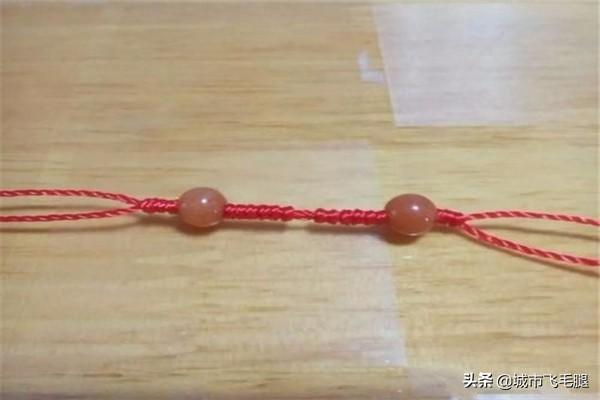 红绳项链编法（手串绳结编法大全）