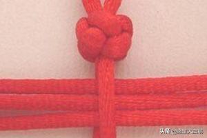 红绳项链编法图解（红绳项链编法图解步骤）