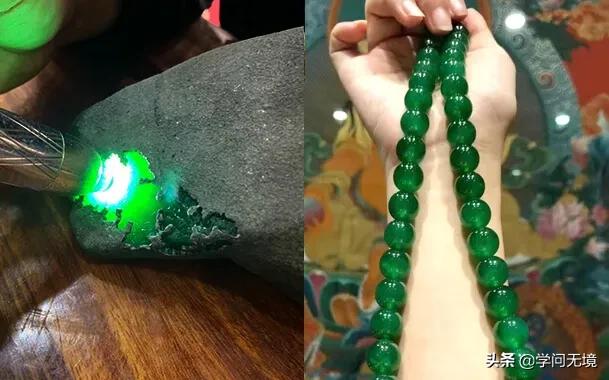 翡翠原石毛料（翡翠原石毛料开切）