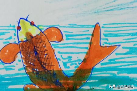 小鲤鱼跳龙门简笔画（小鲤鱼跳龙门简笔画步骤）