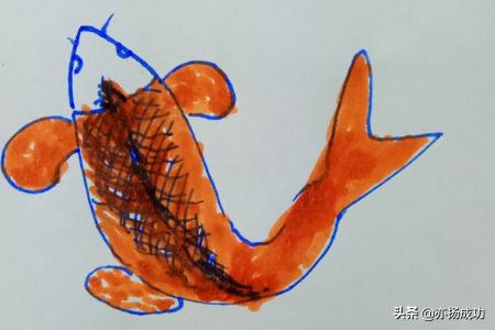 小鲤鱼跳龙门简笔画（小鲤鱼跳龙门简笔画步骤）